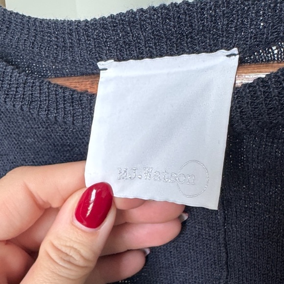 MJ watson Black Women's Crew Neck Sweater - Picture 2 of 5